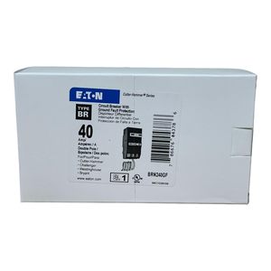 อีตัน BRN240GF เบรกเกอร์กันไฟดูด 40 แอมป์ 2 ขั้ว 120/240 โวลต์ พร้อมสายพิกเทลแบบมีสายนิวทรัล - Product Image 2