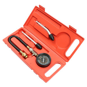 เครื่องทดสอบแรงอัดเครื่องยนต์เบนซิน,ชุดเครื่องมือทดสอบเครื่องวัดความดันกระบอกสูบสำหรับรถจักรยานยนต์รถยนต์ - Product Image 5