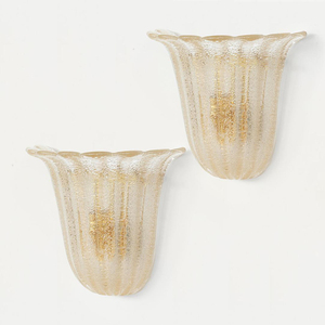 Lámpara de Pared de Vidrio con Forma de Concha, Moderna y de Lujo, con LED, <span class=keywords><strong>para</strong></span> Hotel, Sala de Estar, Dormitorio, Baño, Decoración del Hogar - Product Image 2