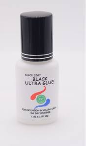 Pegamento Ultra Fuerte para Extensión de Pestañas OEM de 2ml, 5ml, 10ml, en Botella Blanca con Tapa Metálica de Color - Product Image 2