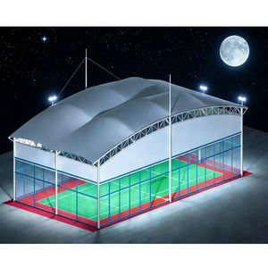 Cubierta para Pista de Pádel en Instalaciones Recreativas, Estructura Tensada, Cancha de Fútbol, Cancha de Baloncesto, Techo Deportivo - Product Image 6