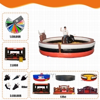 Bull Riding Machine Adultes Gonflable Mécanique Bull Ride En Gros Personnalisé Rodéo Jeu Machine Taureau pour Adultes