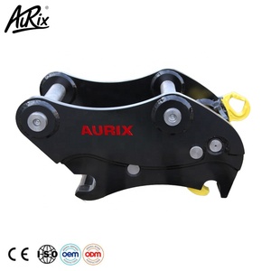 Acoplador Rápido Hidráulico AURIX-B, Componente Principal del Motor de Enganche Rápido para Maquinaria de Construcción (Excavadoras de 0.8-100t) - Product Image 1