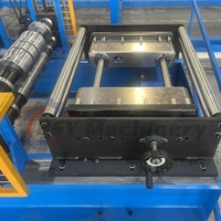 Machine entièrement automatique pour tôles trapézoïdales en acier galvanisé, ligne de production de panneaux de toiture haute vitesse