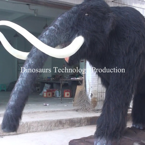 Modelo Animatrónico de Mamut Estilo Edad de Hielo para Valle Glaciar, Exhibiciones de Animales Gigantes de la Edad de Hielo Fabricadas para Parques Temáticos - Product Image 2