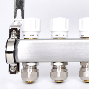 OLDE - Colectores de 5 Vías en Oferta, Colector de Acero Inoxidable para Calefacción por <span class=keywords><strong>Suelo</strong></span> <span class=keywords><strong>Radiante</strong></span> Hidrónico - Product Image 4