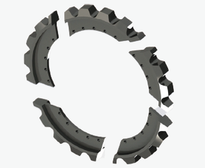 Durabilidad robusta Fácil de instalar Piñones segmentarios de cadena de mina para Transporte minero subterráneo - Product Image 5