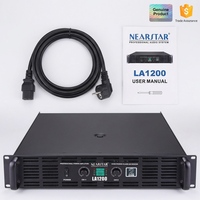 Amplificateur analogique haute puissance NEARSTAR LA1200 pour la location d'équipements audio pour grands événements et le renforcement sonore professionnel