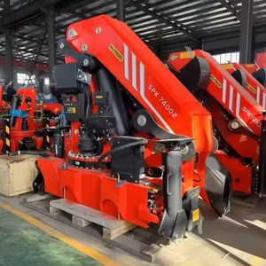High Performance Lifting Machinery SPK74002 23ton Folding Boom <strong>Crane</strong> for <strong>Heavy</strong> Industrial Lifting Operations - Product Image 3