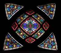 Panneau décoratif en verre coloré stéréoscopique imperméable, design personnalisé, verre artistique décoratif pour hôtel, villa, hall