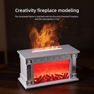 Nuevos Productos 2026 Chimenea Portátil Difusor <span class=keywords><strong>de</strong></span> Perfume Eléctrico Portátil Lámpara <span class=keywords><strong>de</strong></span> Luz Cálida con Llama Humidificador <span class=keywords><strong>de</strong></span> Aire - Product Image 2