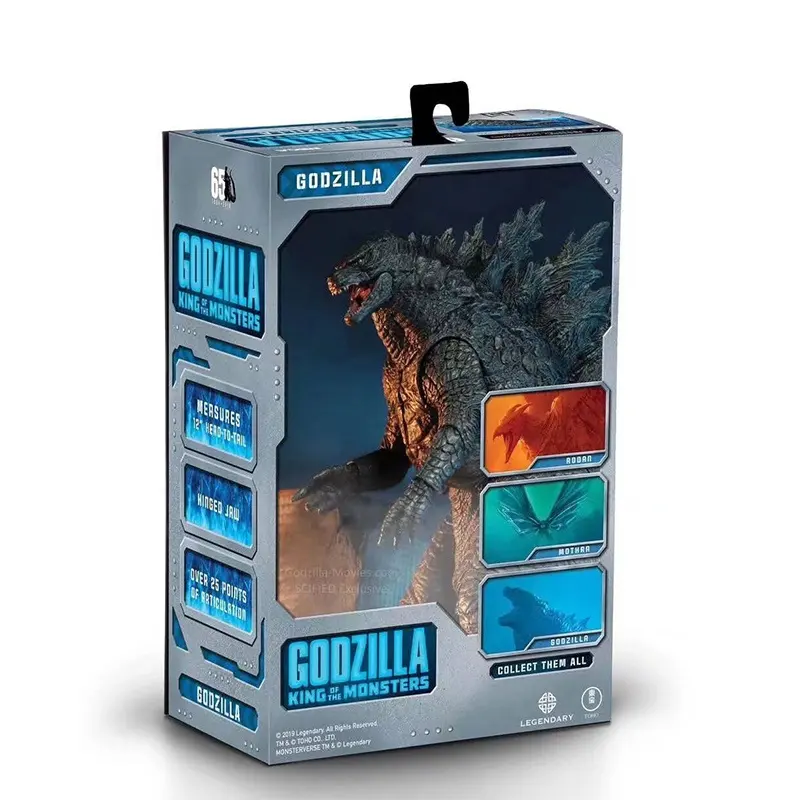 NECA GODZILLA 2 KING OF THE MONSTERS Action Figure Toys 2019 Movie Figure Toys Godzilla Vinyl Doll Collection Model Toy