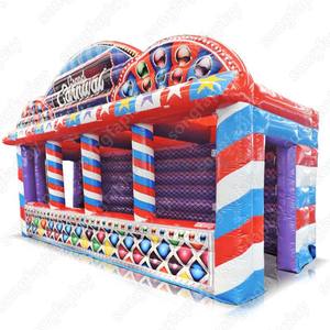 <span class=keywords><strong>Grand</strong></span> stand gonflable de carnaval, tente de jeu de carnaval pour événements, château gonflable, équipement de jeux souples, parc de trampolines - Product Image 3