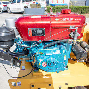 Sıcak satış kolu titreşimli toprak actor ktör pürüzsüz titreşimli yol silindiri kaldırım için 5ton 1t çift davul ağırlığı mini yol silindiri - Product Image 5