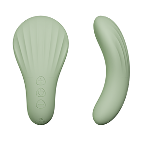 Vibrador de silicona líquida 2 en 1 para aliviar los senos, masajeador vibrador de lactancia para mamá - Product Image 1