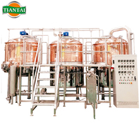 Système de brasserie à 3 cuves de 2500L, équipement de brassage complet pour l'extension d'une brasserie