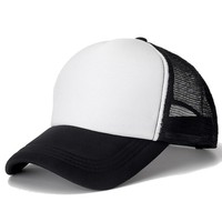 Casquette Trucker en Mousse à 5 Panneaux, Maille Respirante, Réglable, Vente en Gros, Impression Personnalisée, Logo Brodé, Tendance