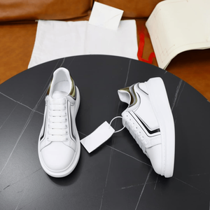 Zapatillas Deportivas Casuales Unisex con Cordones y Plataforma, Calzado Cómodo de Estilo Cuero para Uso Diario, Alexander - Product Image 3