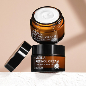 Crème Visage Végane Instantanée <span class=keywords><strong>Anti</strong></span>-Âge et <span class=keywords><strong>Anti</strong></span>-Rides, Raffermissante et Réparatrice, à la Céramide, Glycérine, AHA 30% et BHA 2%, Hydratante et Contrôle du Sébum - Product Image 5