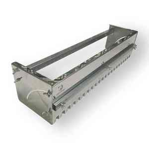 Truelle crantée de nivellement de carreaux longueur réglable 500 à 1100mm, options en dents de scie 10mm 12mm 15mm, construction en acier inoxydable - Product Image 1