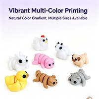 Mini-animaux articulés en PLA imprimés en 3D, jouets flexibles pour animaux sauvages, idéaux pour les cadeaux de fête, les cadeaux d'anniversaire, les animaux de bureau, la décoration de la maison et du bureau