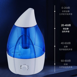 Ultrasonic Humidifier 3L Large Capacity Home Bedroom Baby With Night <b>Light</b> Quiet Operation - Product Image 1