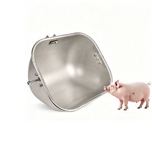 304 Stainless Steel Sow Feeding <strong>Trough</strong> Thickened Flip Pig Feed <strong>Trough</strong> for Farrowing Crate Gestation Stall Feeder <strong>Trough</strong> - Product Image 1