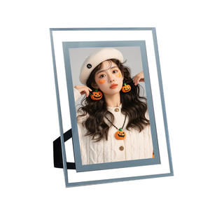 Cumprindo A4 A3 4*6 5*7 polegada Criativo Personalizado Transparente Vidro De Cristal Photo <span class=keywords><strong>Frame</strong></span> Home Decor Handmade Picture <span class=keywords><strong>Frame</strong></span> Atacado - Product Image 2