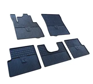 Tapis de sol de voiture en cuir, intérieur de voiture, pour Mercedes benz W463 classe G G500 G63 G550 2002 — 2018