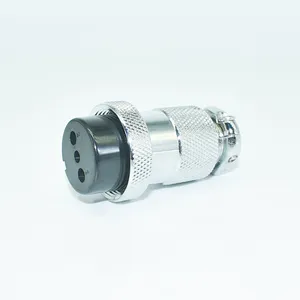 Luftfahrtstecker GX25-2 Core DF25 2PIN-Anschluss kreisförmige Steckdose Docking-Anschluss