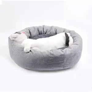 도매 사용자 정의 통기성 개 소파 침대 이중 사용 양면 애완 동물 침대 및 액세서리 개 둥지 대형 직사각형 애완 동물 고양이 침대