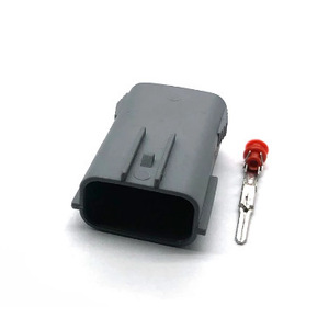 Conector de bobina de encendido de 4 pines de plástico gris para Nissan Mazda RX8 61950009 61950012 - Product Image 2