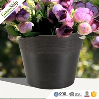 Pot de fleurs de jardin léger, argenté de haute qualité, nouvelle collection