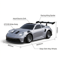 Voiture de drift électrique pour adultes 2600x1100x800mm, kart de course alimenté par batterie lithium 72V, vente en gros pour parcs d'attractions