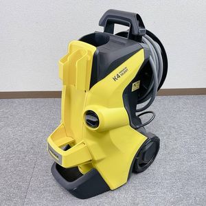 Nettoyeur haute pression silencieux K4 Premium <span class=keywords><strong>Karcher</strong></span>, nettoyage extérieur facile avec poignée télescopique - Product Image 2