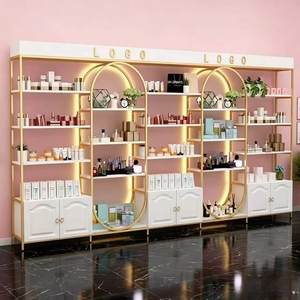 Vitrines de présentation de cosmétiques, Étagères de salon de beauté, Vitrines de présentation pour salon de manucure, Étagères de salon de coiffure - Product Image 3