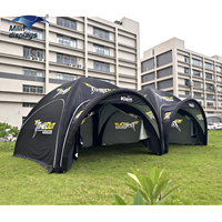 Tente gonflable personnalisée pour événements, chapiteau publicitaire gonflable pour rallye, tente araignée d'exposition, gazebo gonflable pour publicité extérieure
