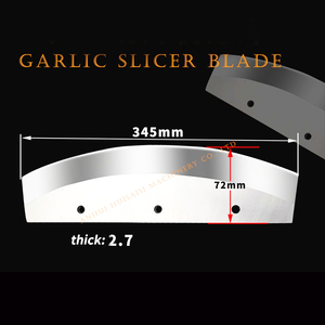 Huisaisi dịch vụ công nghiệp cao-loại lưỡi thép không gỉ Máy thái tỏi rau có thể tháo rời máy móc chế biến thực phẩm 1 - Product Image 2