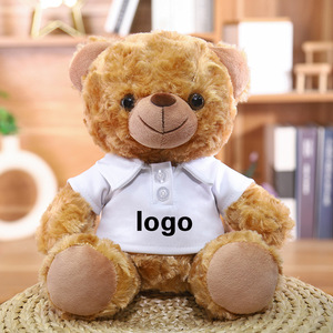 Orsetto di peluche personalizzabile con stampa logo aziendale, regalo per eventi e festival, orsetto di peluche all'ingrosso - Product Image 3