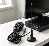 Magnetische mobiele antenne 4G LTE 433/470MHz 3m coaxiale kabel verticale polarisatie IP67 geclassificeerd 3.8dbi versterking voor tv-apparaat