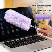 Plumero Electrostático Retráctil Desechable de Tela No Tejida con Electricidad Estática para el Hogar, Cocina, Baño y Muebles