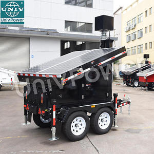 Remorque solaire portative Offre Spéciale pour l'alimentation <span class=keywords><strong>de</strong></span> courant continu <span class=keywords><strong>de</strong></span> source lumineuse <span class=keywords><strong>de</strong></span> LED <span class=keywords><strong>de</strong></span> surveillance mobile comportant des tours lumineuses - Product Image 5