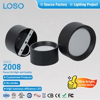 LOSO Haute qualité moderne intérieur hôtel maison magasin 12W 18W 24W montage en surface LED Downlight