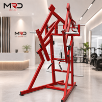 Máquina de entrenamiento de fuerza multifunción con carga de placas para uso en gimnasio o en casa