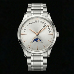 Relojes Automáticos Mecánicos con Fase Lunar Retrograda y Fecha, Logotipo Personalizado, Reloj de Pulsera de Lujo para Hombre, Fabricante de Relojes de Acero Inoxidable 316L - Product Image 2