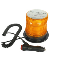 Led-Strahbolbe-Leuchte Dachhaus-Gefahr Rot Bernstein-Strassenlampe 10 W 12 V  24 V Blitz rotierendes Notfallwarnlicht Sicherheitslampe