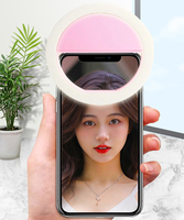 Lumière annulaire LED magnétique portable 3 en 1 à rotation 360° avec miroir de maquillage pour la photographie vidéo et l'enregistrement