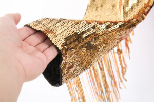 Disponibili Abiti per il Mardi Gras, T-Shirt <span class=keywords><strong>con</strong></span> <span class=keywords><strong>Frange</strong></span> e Paillettes per Donne - Product Image 2