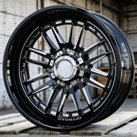 Jantes forgées noires brillantes 24X14 26X12 26X14 26X16 28X16 30X16 6x139.7 6x5.5 8x165.1 8x6.5 8x180 pour Silverado 1500 2500 3500