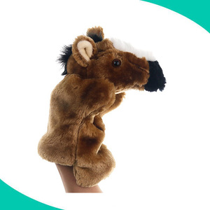 Personalizado niños forma animal burro <span class=keywords><strong>de</strong></span> peluche <span class=keywords><strong>de</strong></span> juguete marioneta <span class=keywords><strong>de</strong></span> mano - Product Image 1